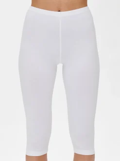 BASIC 3/4-leggingsit - valkoinen