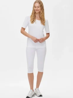 BASIC 3/4-leggingsit - valkoinen