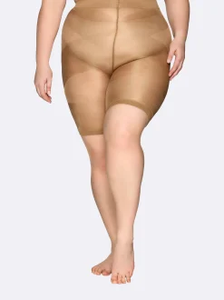 CURVY THIGH PANTY 40 den leggingsit - natural