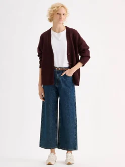 LANA oversize neuletakki - ruskea