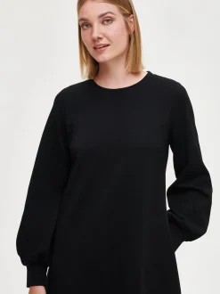 LEIJA pitkä mekko - musta