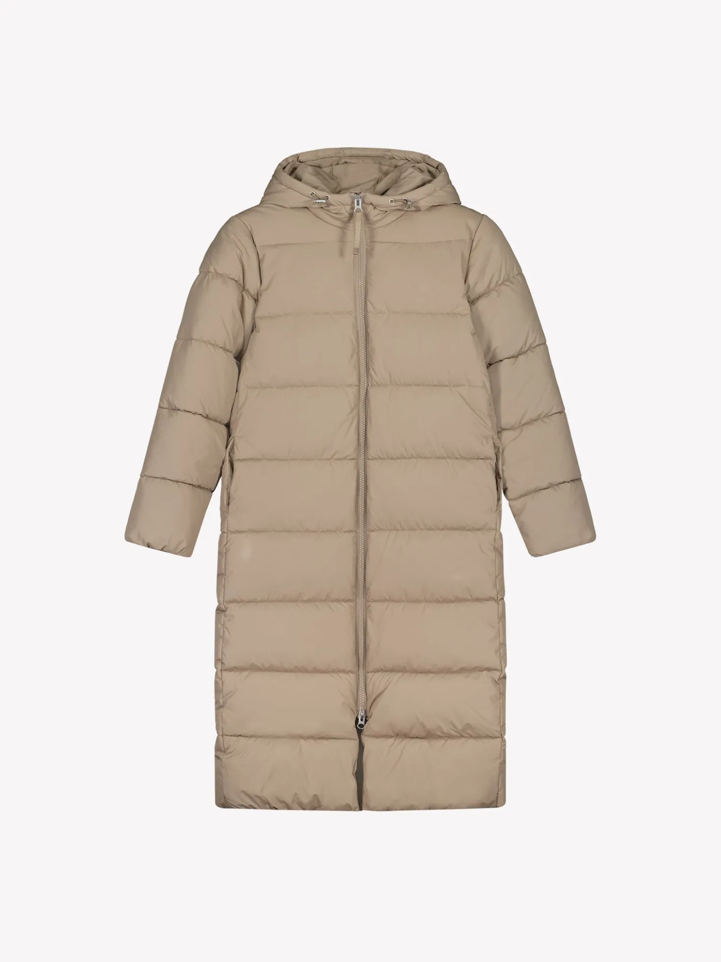 LUMI pitkä toppatakki - beige