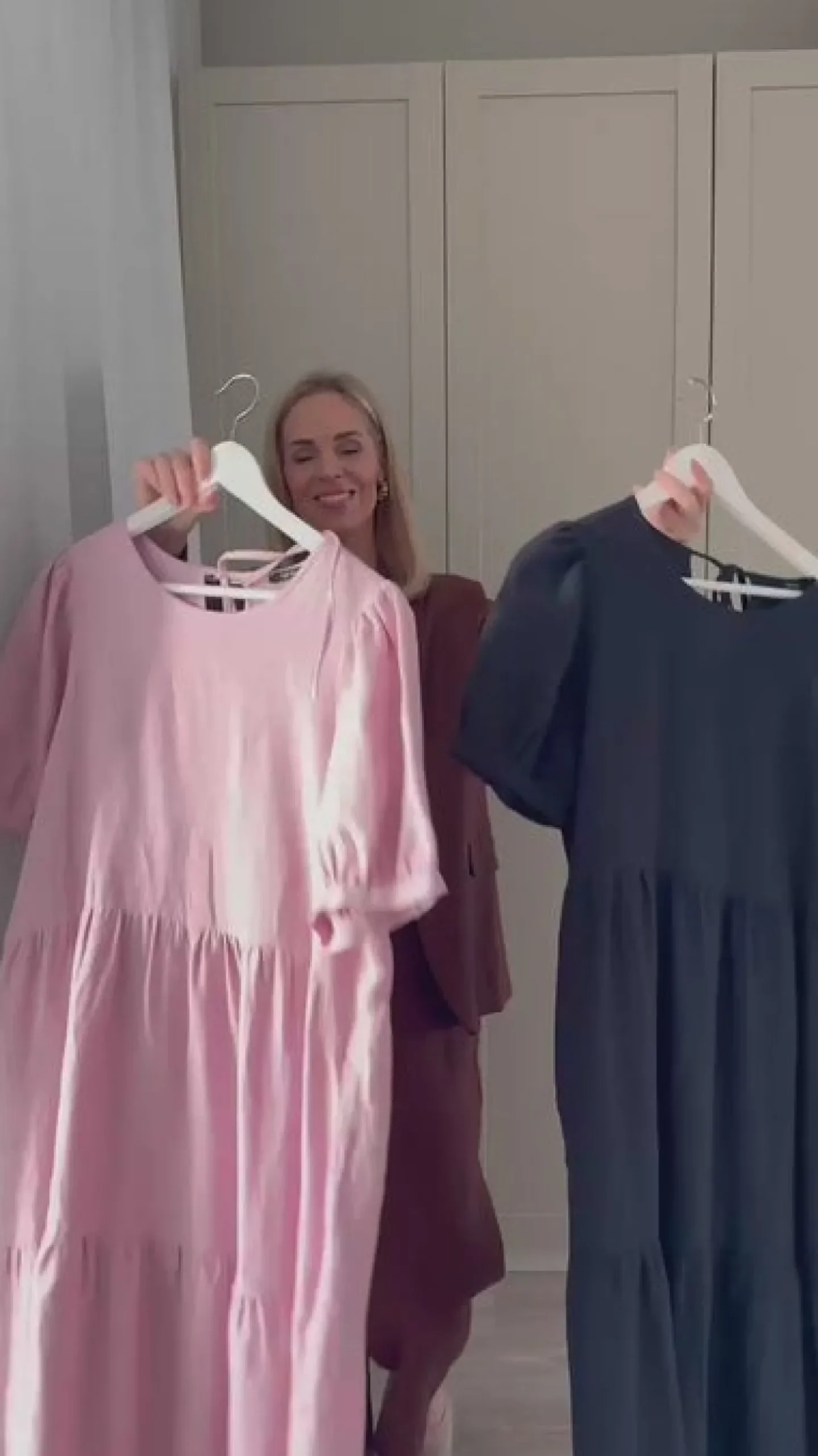 SAARI culottes-pellavahousut - ruskea