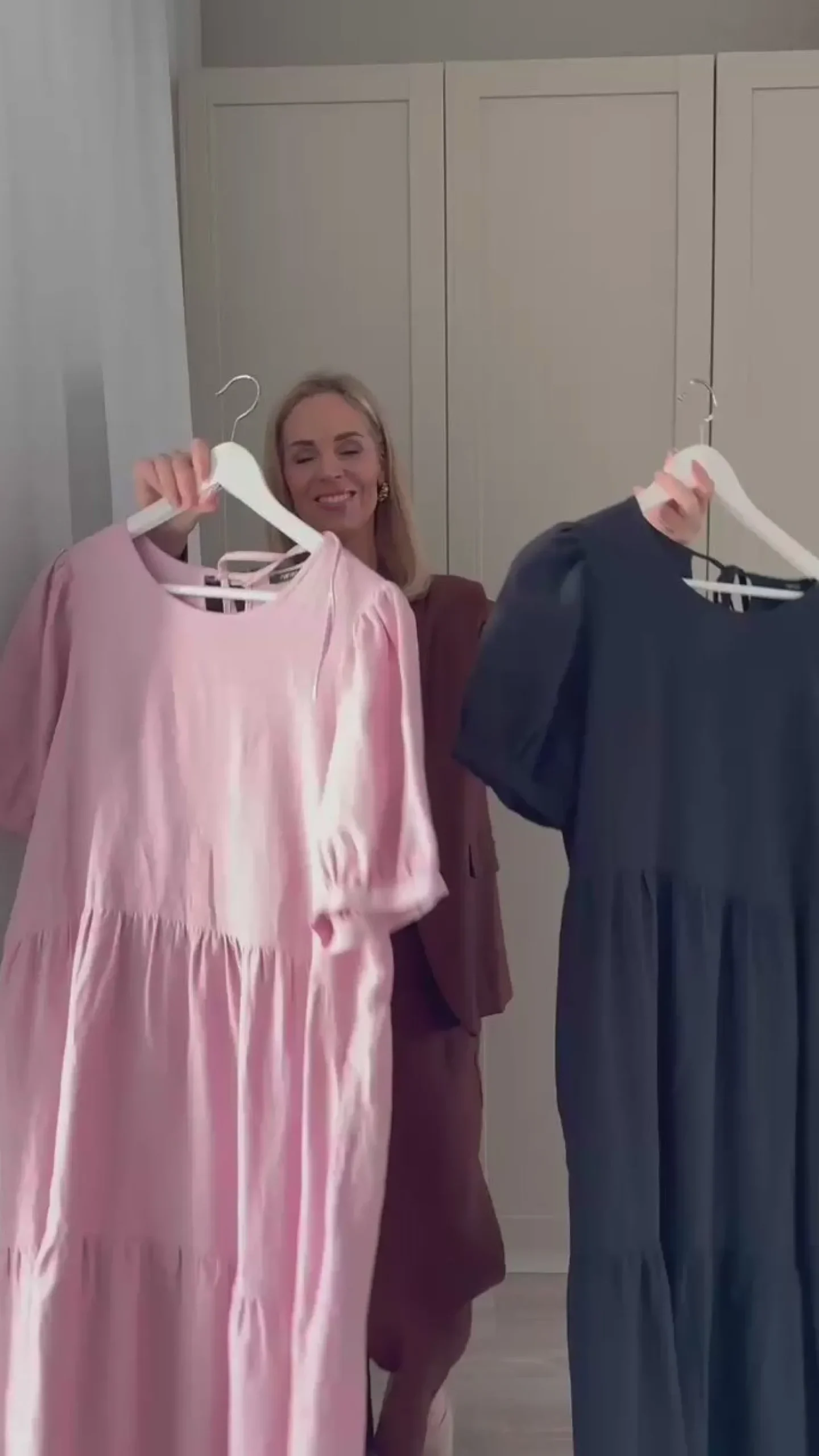 SAARI culottes-pellavahousut - ruskea